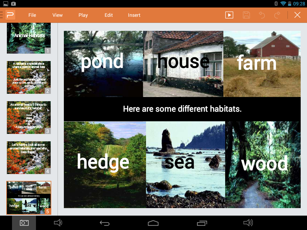 Animal Habitats Content ClassConnect